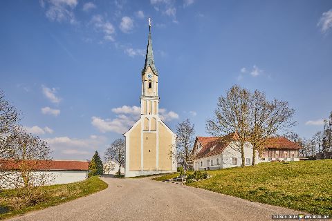 Gemeinde Massing Landkreis Rottal-Inn Anzenberg Wallfahrtskirche Mariä Heimsuchung (Dirschl Johann) Deutschland PAN